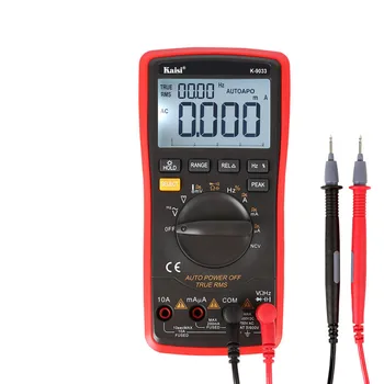 Kaisi 9033 count Izuzetno automatski raspon mjerenja digitalnim multimetrom true RMS mjerenje temperature digitalni kondenzatora