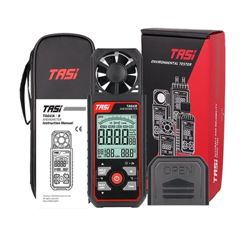 TASI TA641A Digitalni Anemometar Ručni Mjerač Brzine Vjetra Prijenosni Anemometro Windmeter 30 M/S S LCD zaslonom