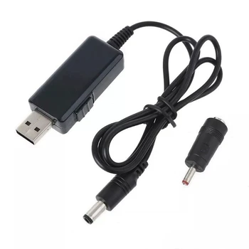 Kabel korak-up konverter USB u istosmjerna struja od 5 do 9 U 12 U Podesiv napon V, led display, transformator dc Regulator snage s переключающим kabel