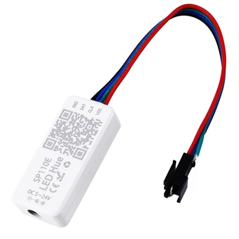3X mini kontroler WS2812B SK6812RGB SK6812RGBW Bluetooth SP110E, Podržava SVE led traka/modularni reflektori/Ploče/string