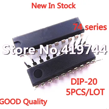 5 kom./lot SN74HC541N 74HC541 DIP-20 Logički čip Osmostruka Tampon Na raspolaganju NOVI Originalni čip