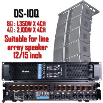 Sinbosen DS Pojačalo snage Profesionalni audio 10000Q 1300 W x 4CH