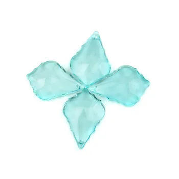 63 mm crystal, prizme u obliku javorov List, šareni detalji, privjesak u obliku хрустальной lusteri, privjesak u obliku kristala za Uređenje doma
